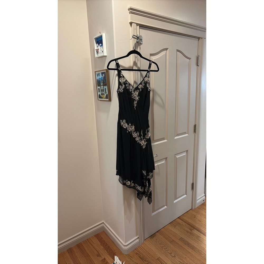 R&M Richard's VTG black fairy dress